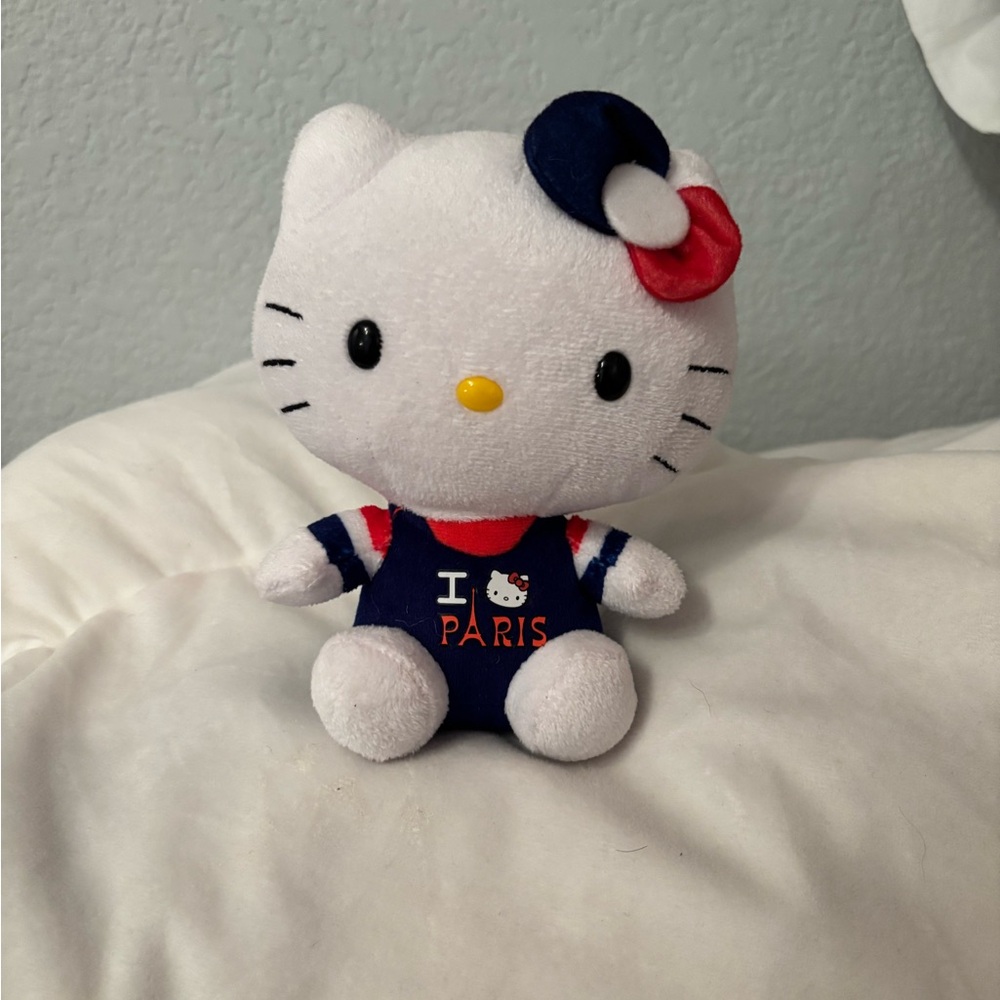 Ty Hello Kitty Navy and White Plush